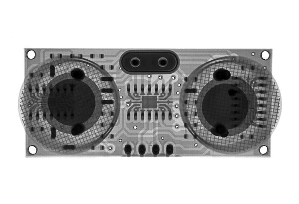 gray and black audio mixer