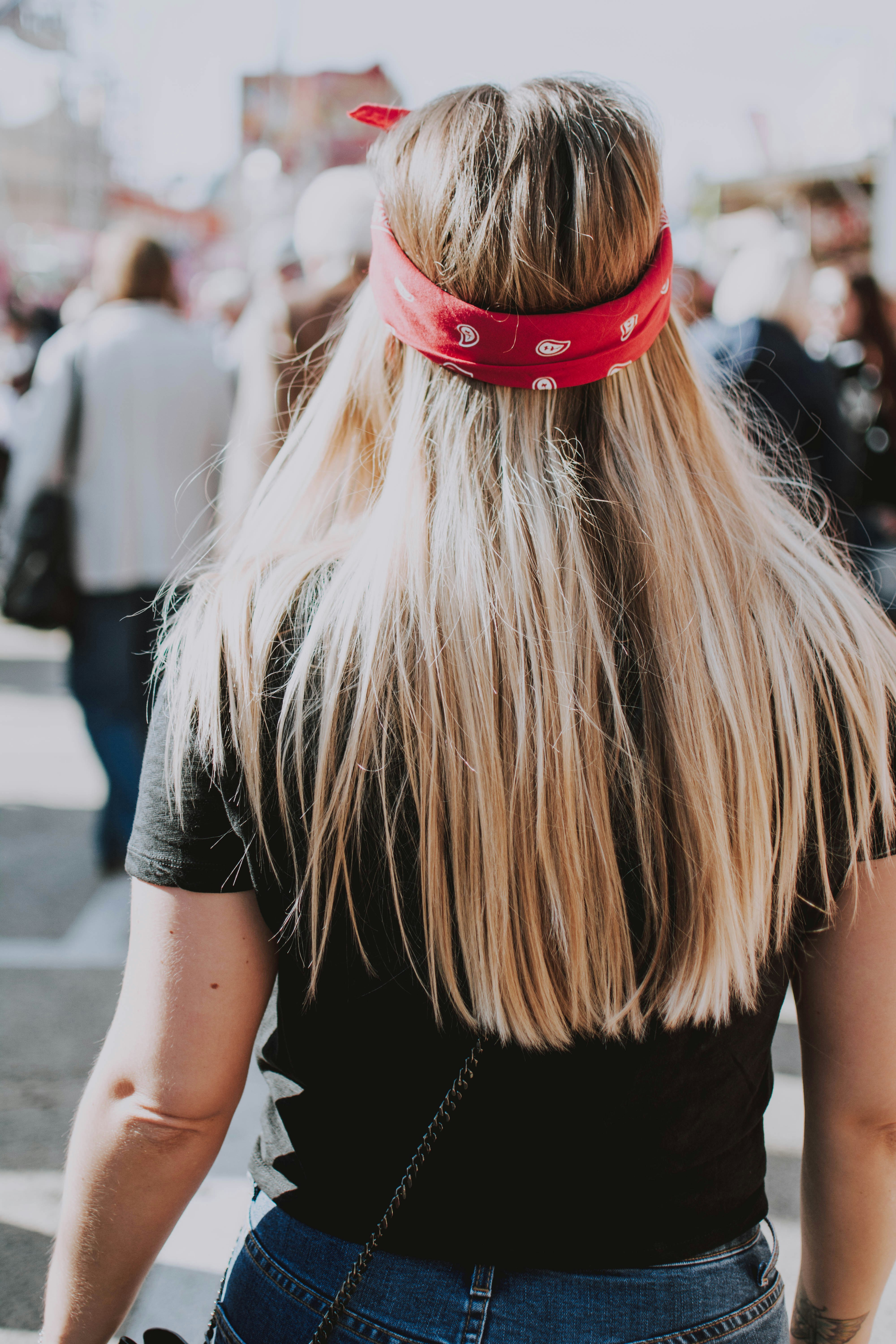 woman with red headband photo Free Austria Image on Unsplash