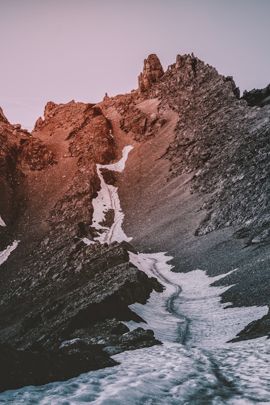 landscape photography of mountain path in Latemar Italy