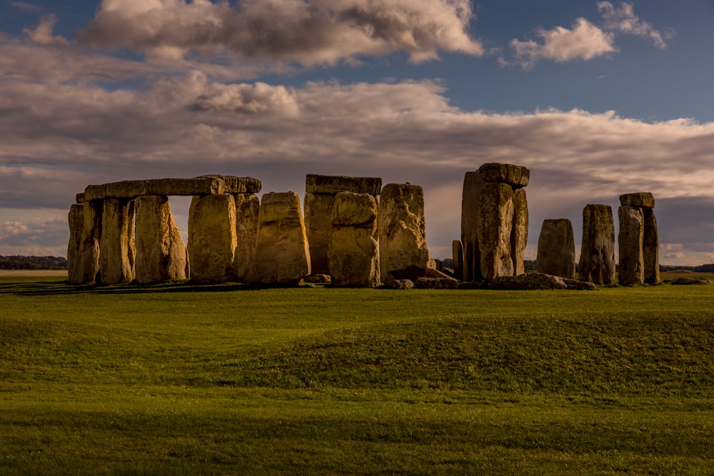 Vue sur Stonehenge