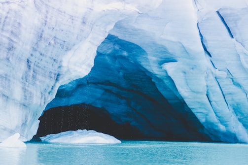iceberg on water