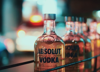 Absolut Vodka bottle lot