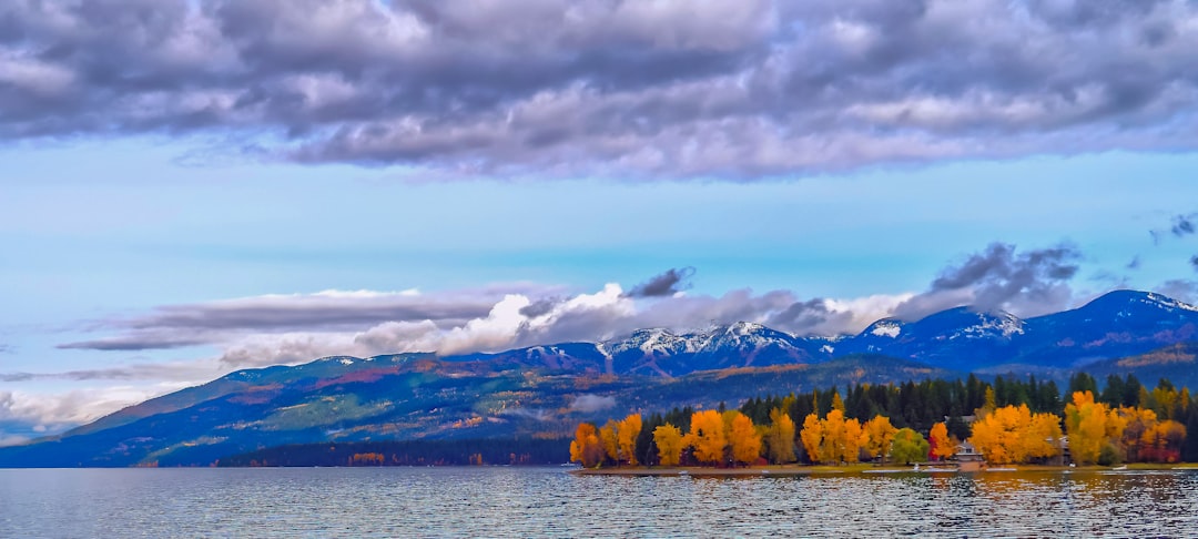 Mountain range photo spot Whitefish Swiftcurrent Lake