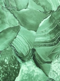 green abstract art