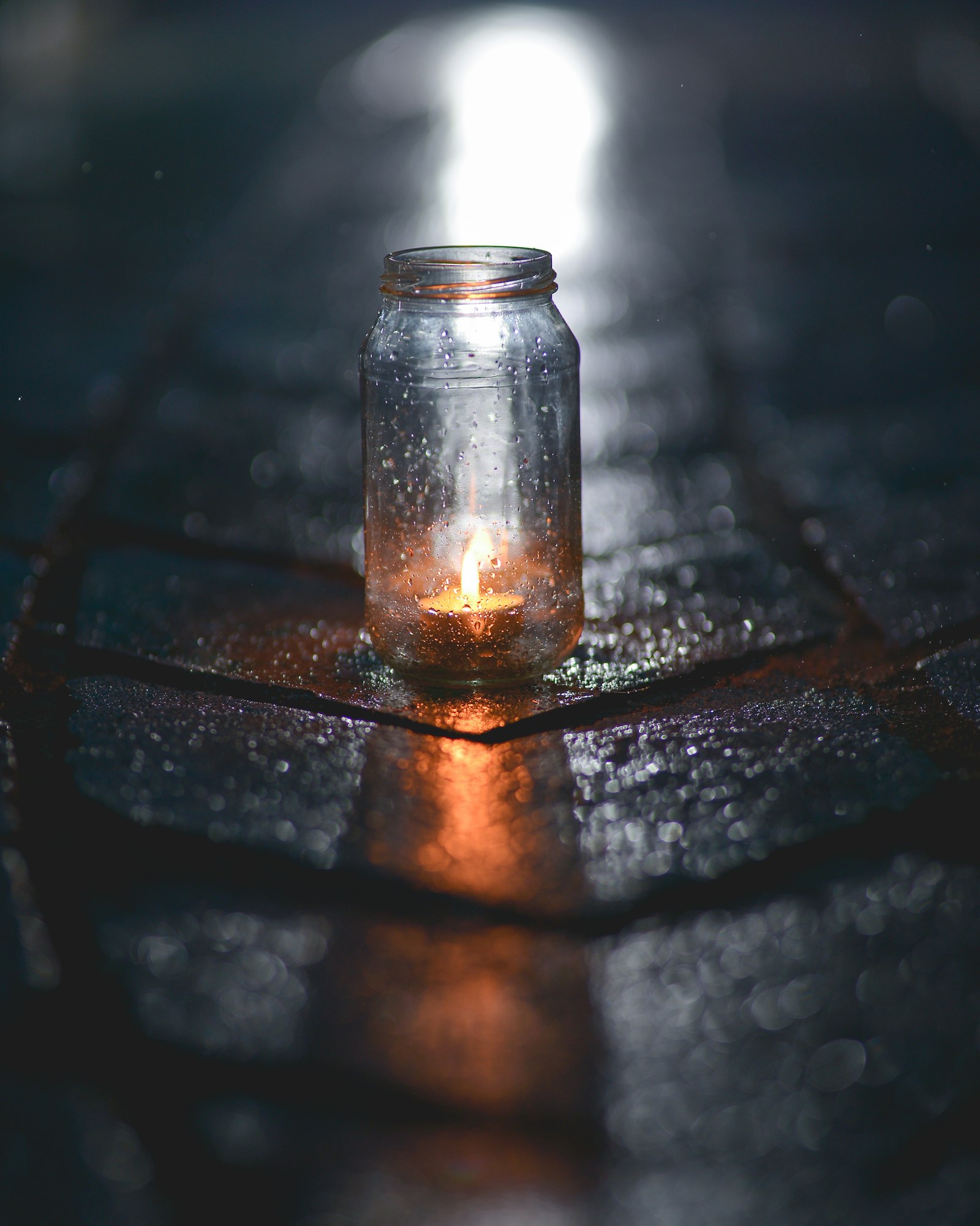 Nikon D610 sample photo. Tealight candle in clear photography