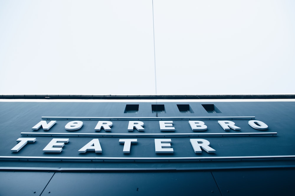 Norrebro Theater signage