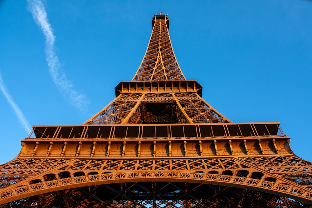 low-angle photography of Eiffel Tower Paris