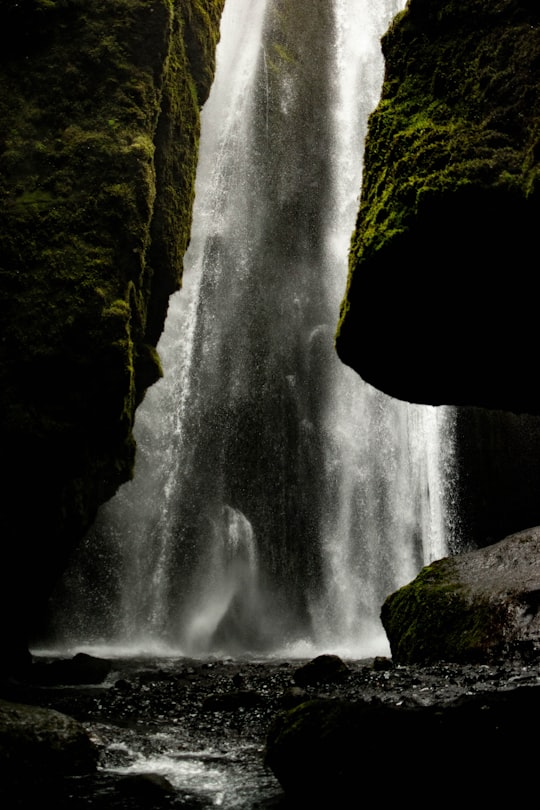 waterfalls in Gljúfrabúi Iceland