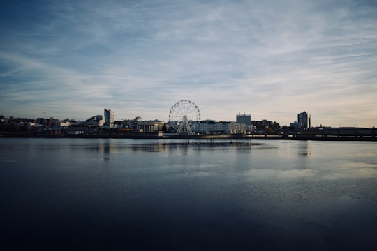 body of water across Eye of London in Cheboksary Russia