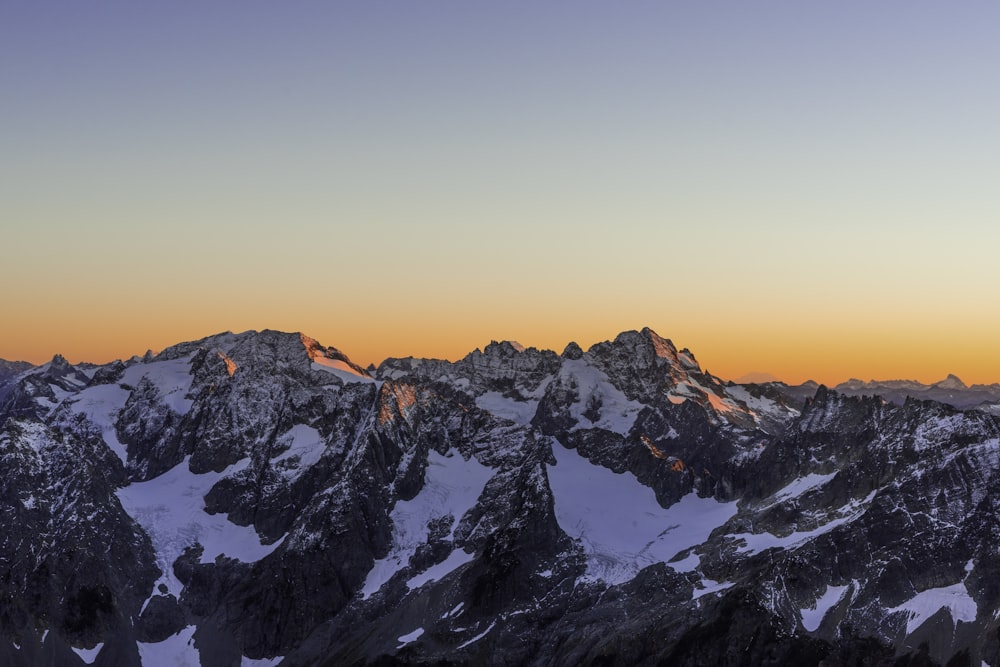 snowcapped mountain