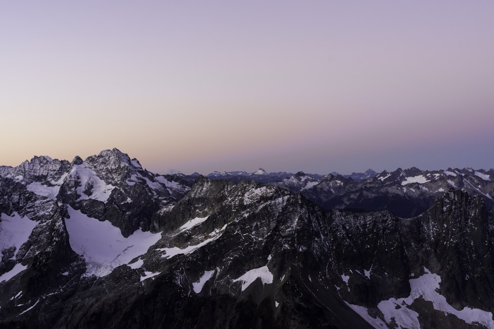 aerial photography of mountain during daytime