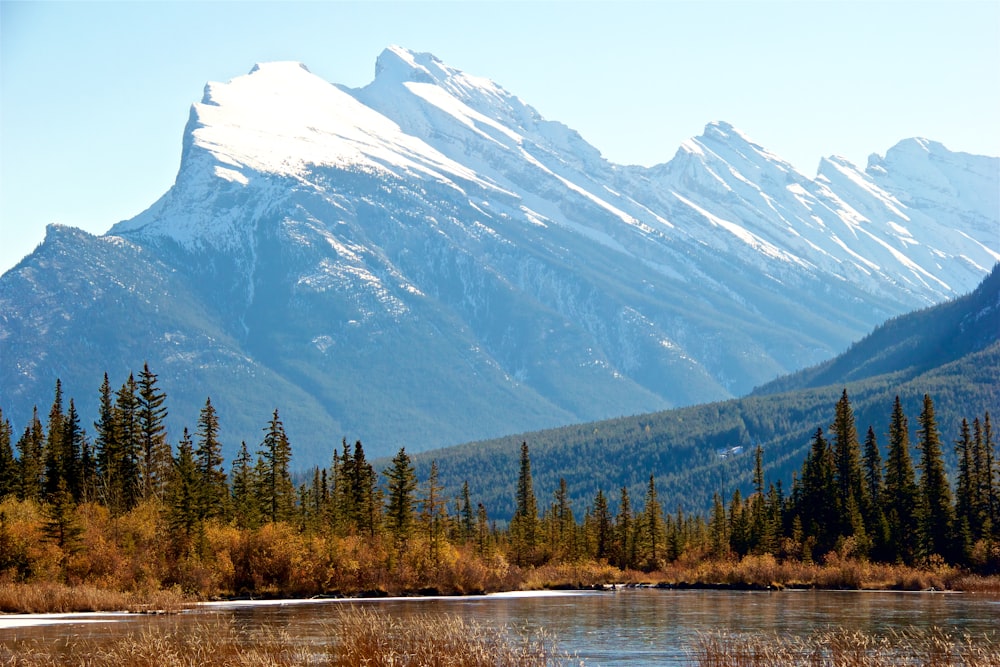 snow covered mountain