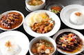 variety of food on table