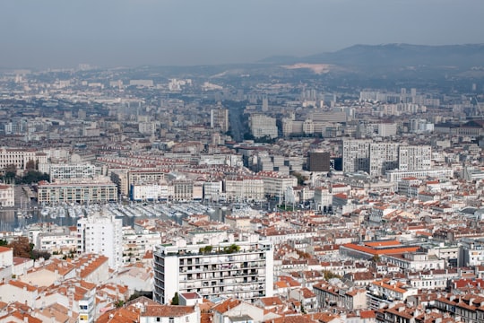 bird's-eye view photography of city in Marseille France