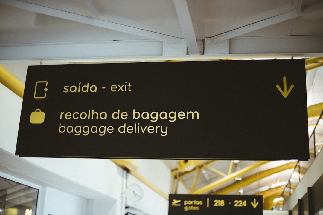 saida-exit signage, Instagram @good.citizen