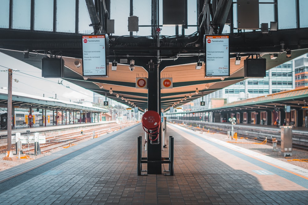 empty railway