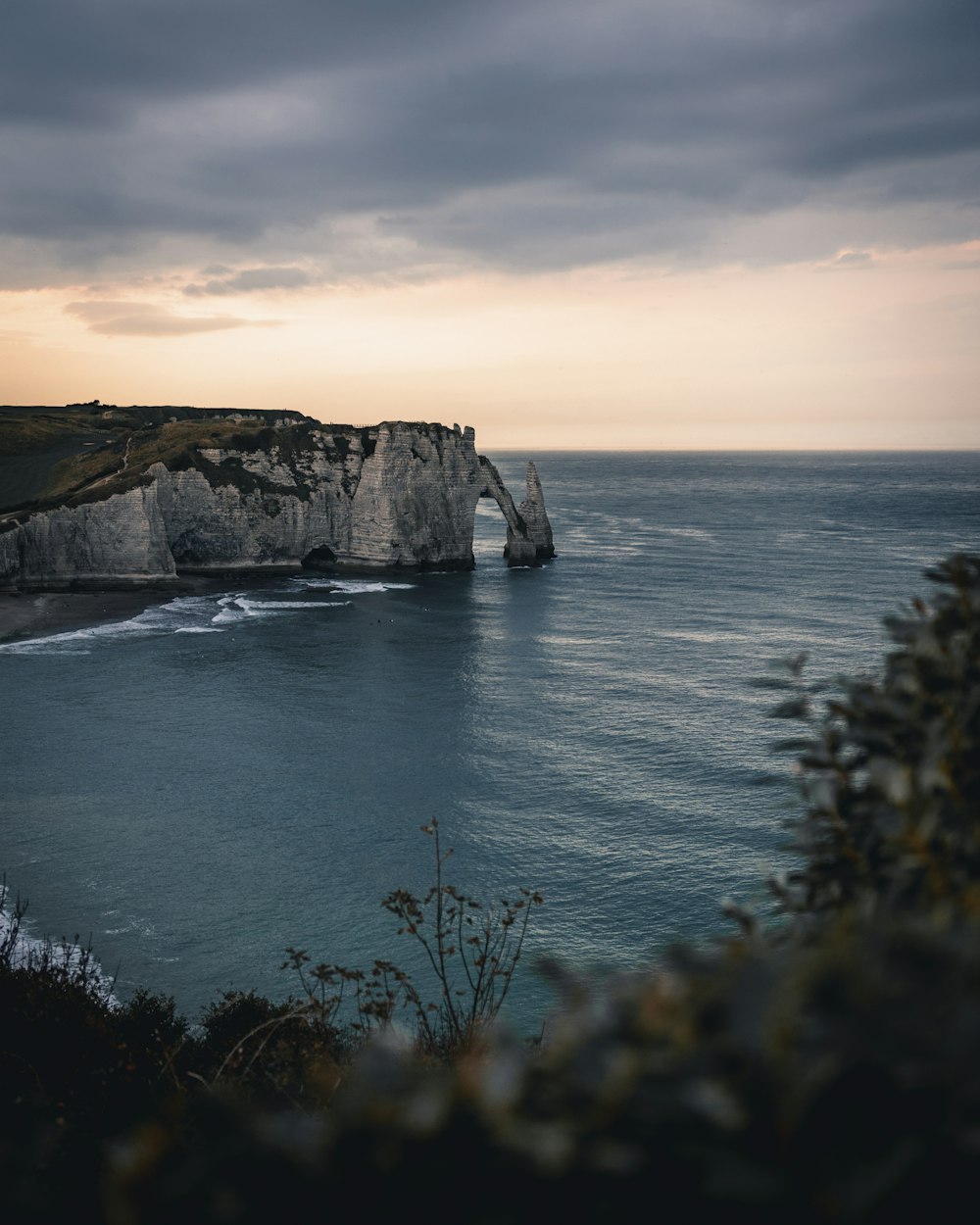 falaise pendant la journée