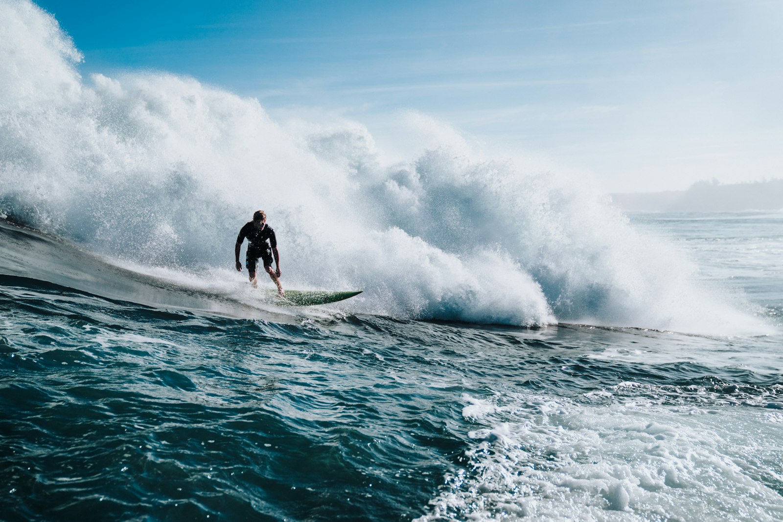 Sony a9 + Sony FE 24-70mm F2.8 GM sample photo. Man doing surfing during photography