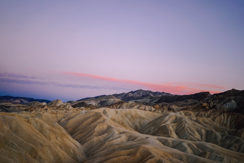 mountain range during daytime