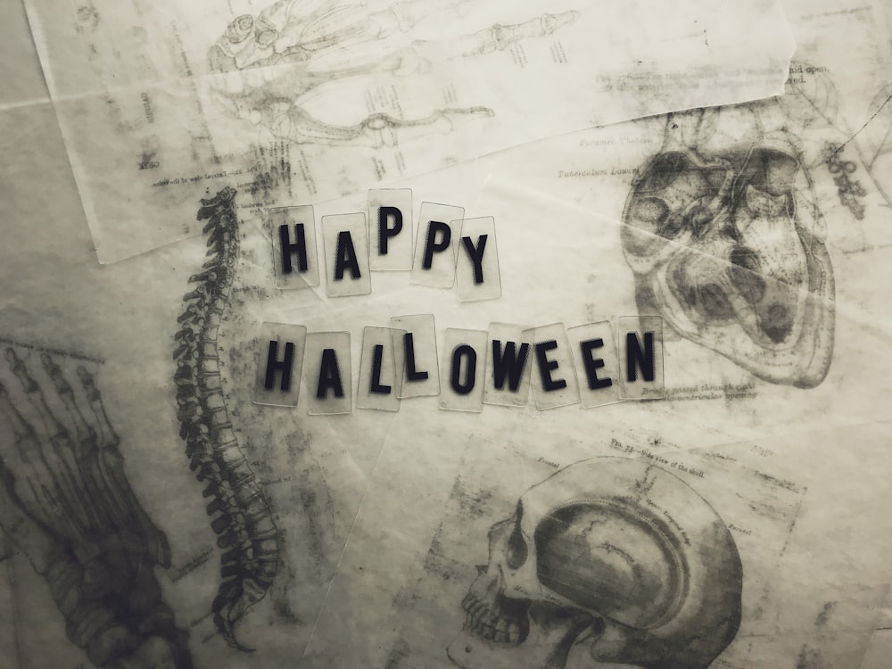 happy halloween wall decor