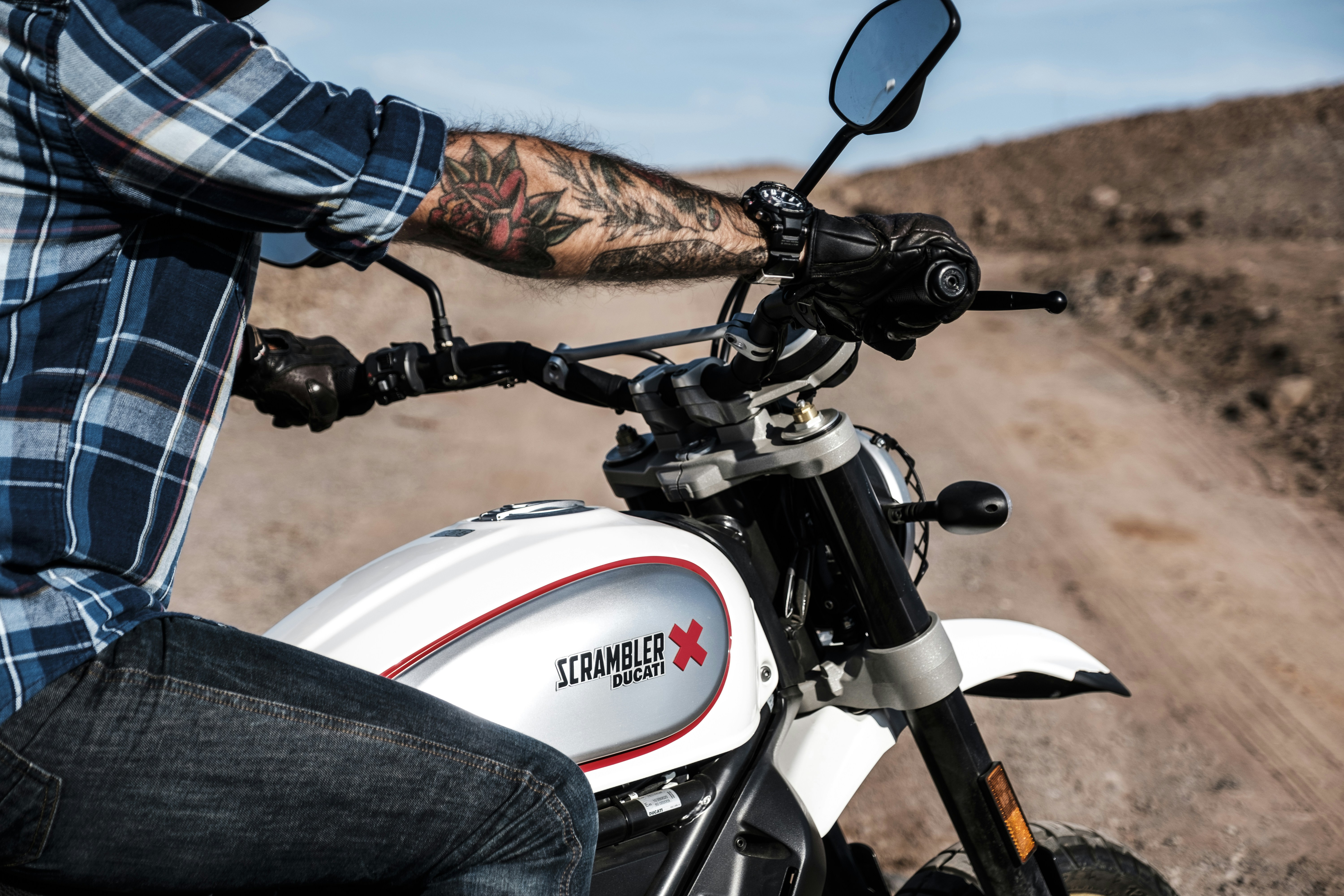 ducati scrambler white