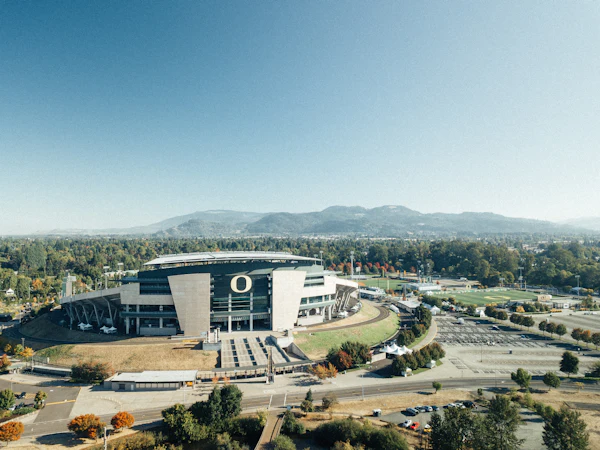 A view of Eugene, OR