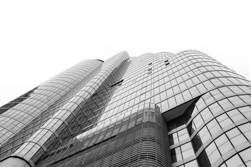 low-angle photography of high rise building