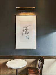 black flower sketch