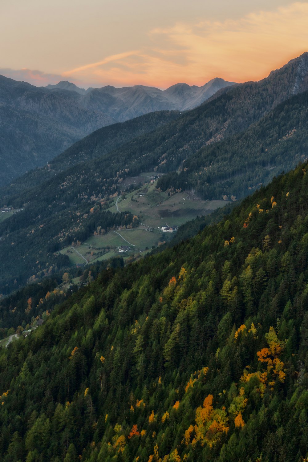 aerial photo of green covered mountain