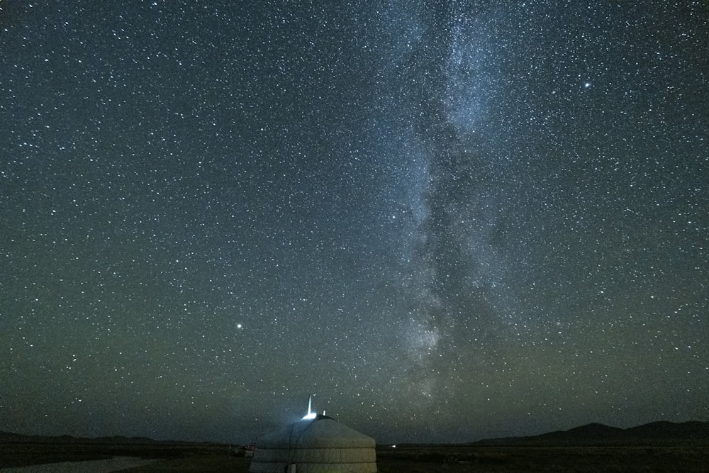 milky way at night