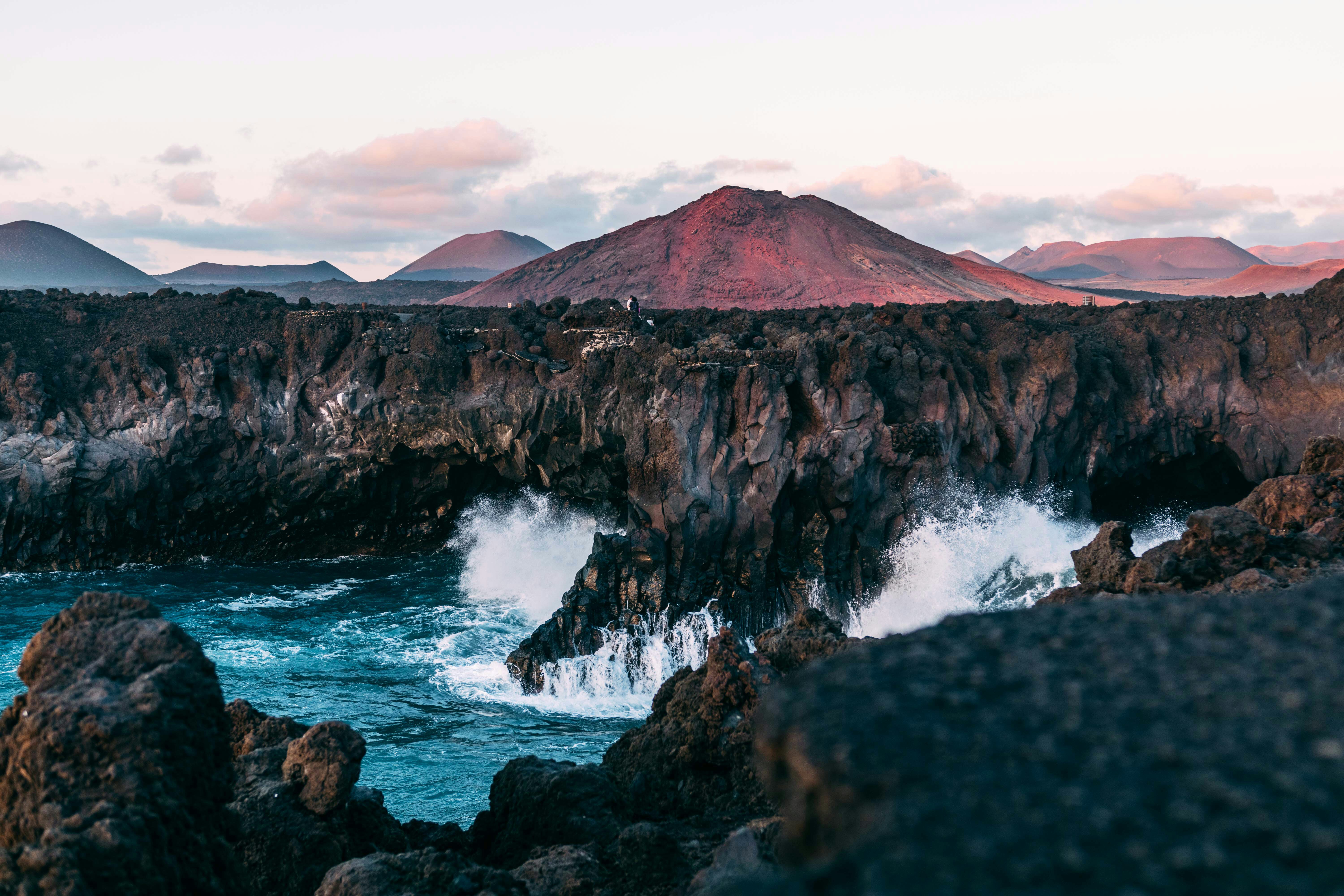 Los Hervideros en Lanzarote