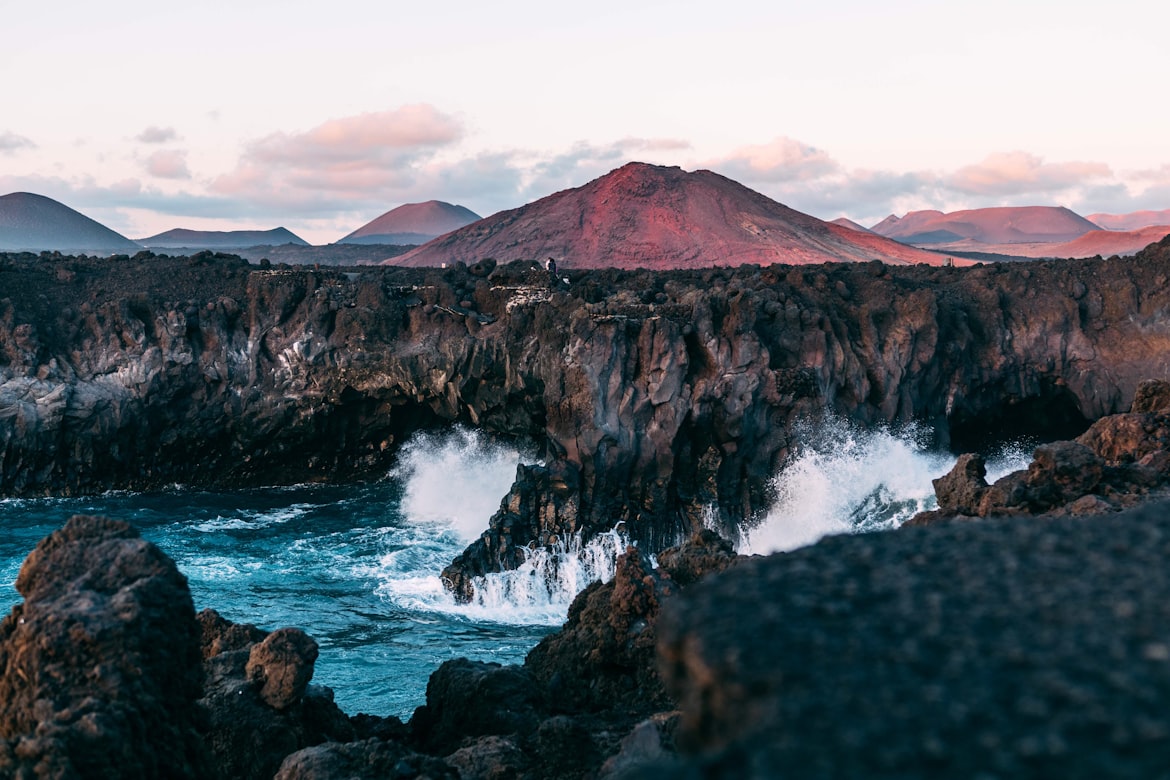 Los Hervideros en Lanzarote