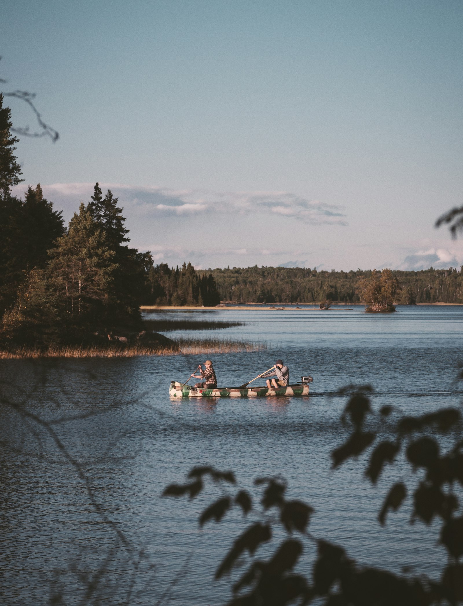 Canon EF 24-105mm F4L IS USM sample photo. Two men rowing boats photography