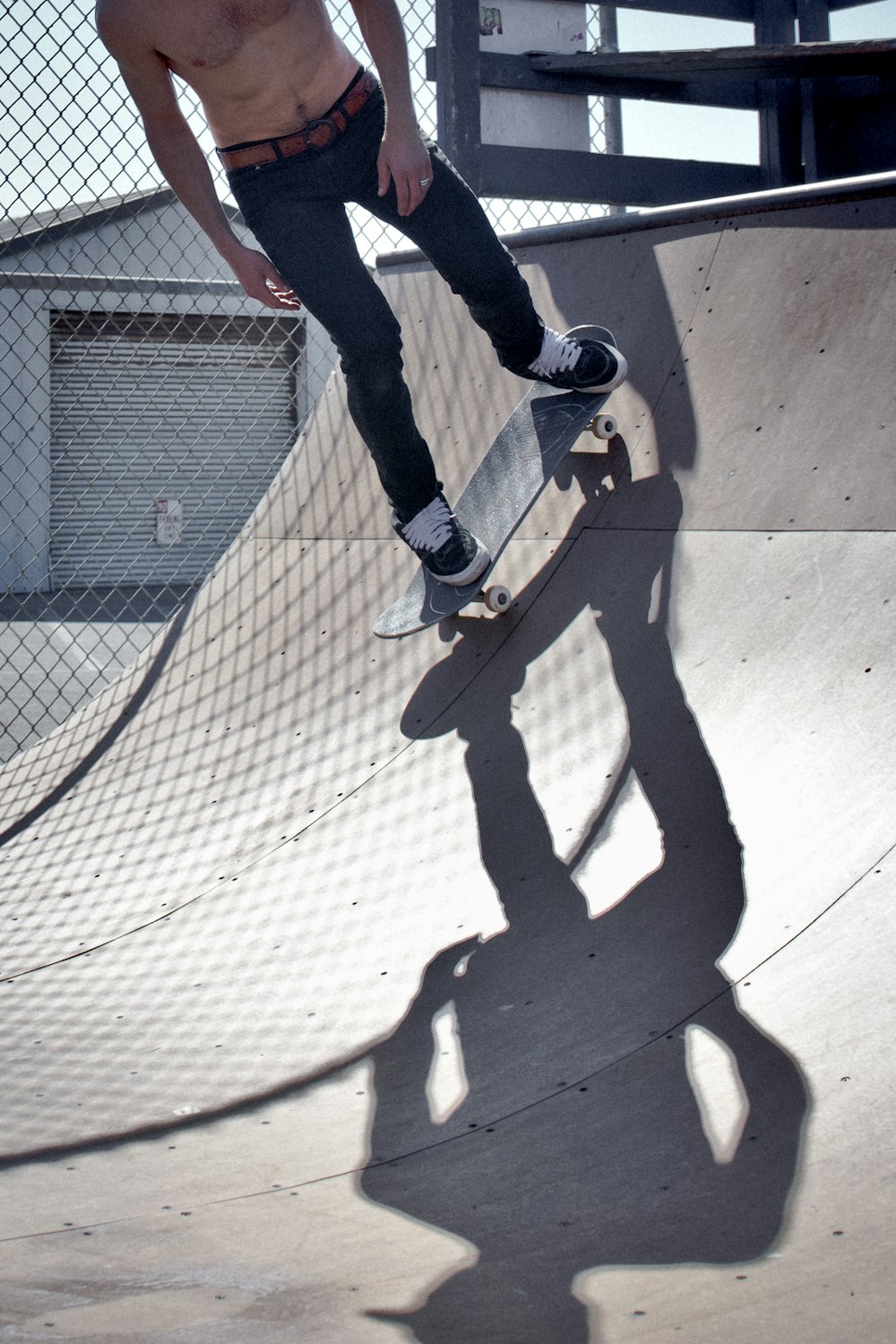 man riding skateboard during day time