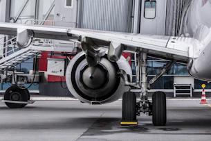 white and gray airplane during daytime