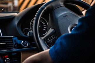 person inside vheicle