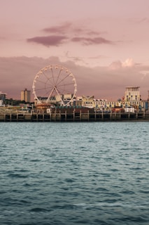 city near ocean