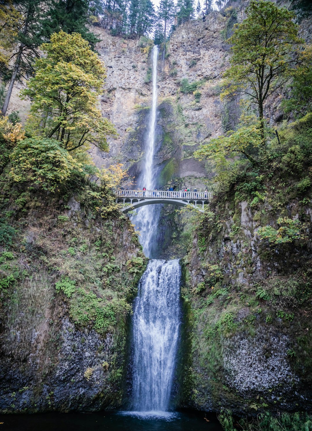 Waterfall photo spot Multnomah Falls Panther Creek Falls