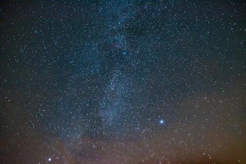 An enchanting night sky filled with constellations.