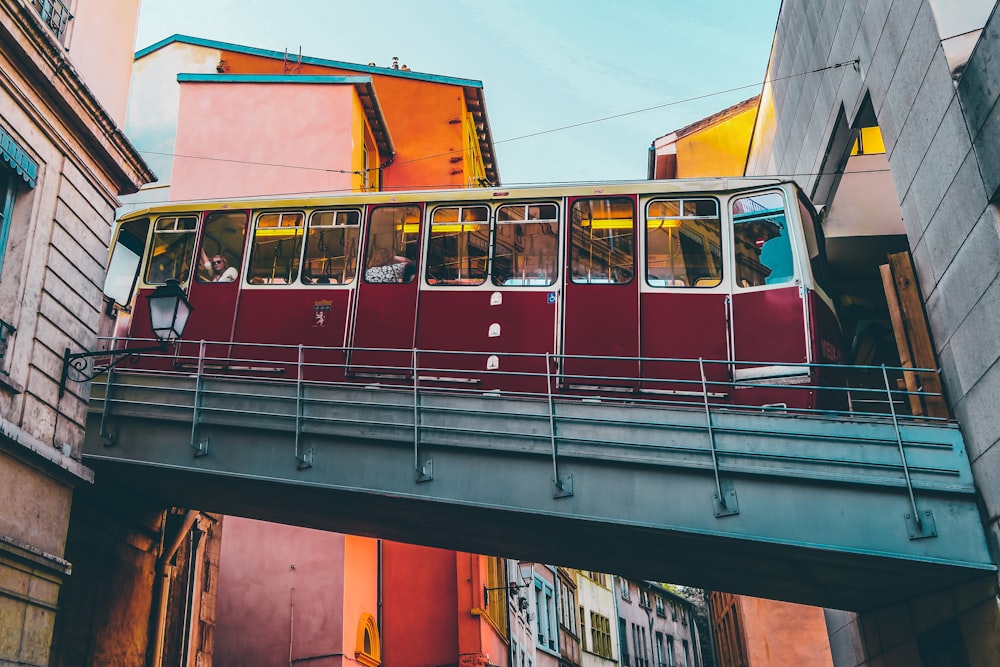 train on bridge