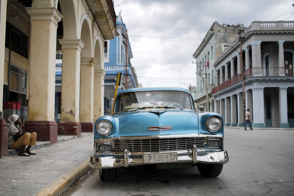 car parked near the building