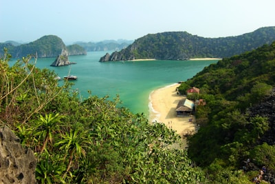Scenic view of Bali beach with tourists exploring during a private trip.