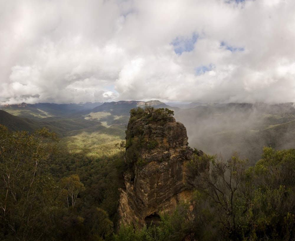 aerial photography of brown rocks at daytime