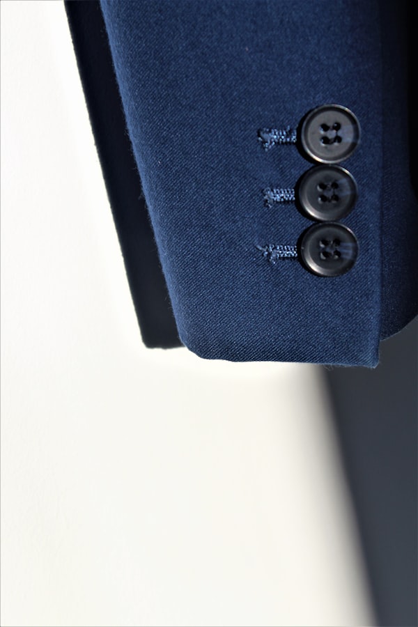 Classic navy suit