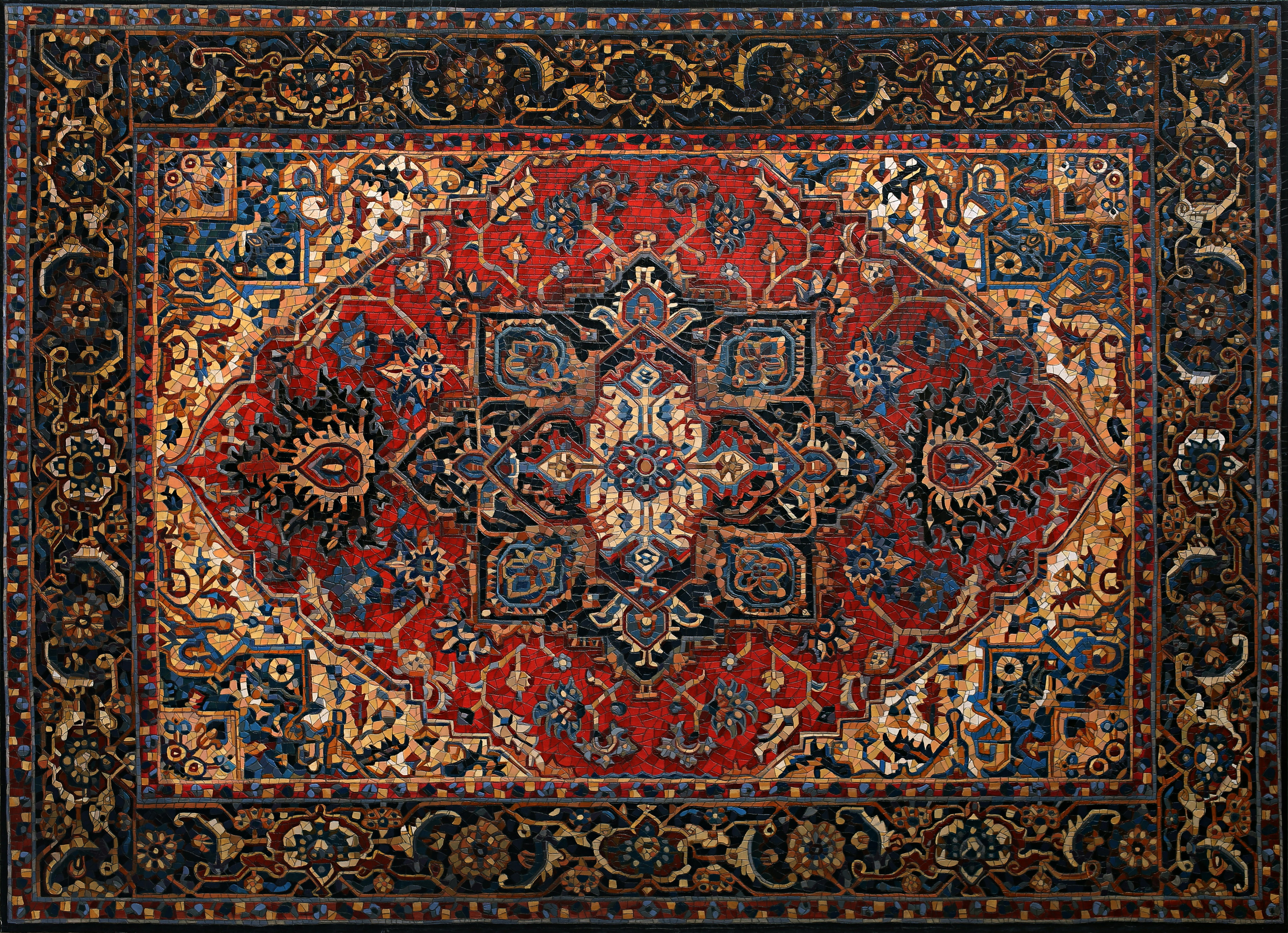 Elegant Persian Rug