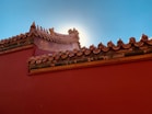 brown roof tiles