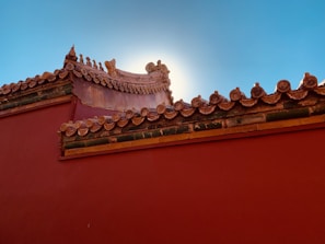 brown roof tiles