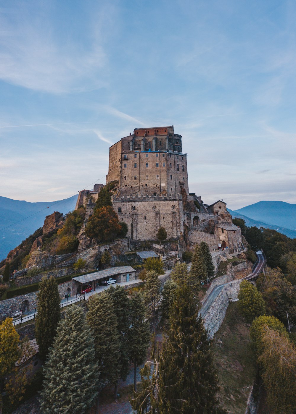 castle on hill