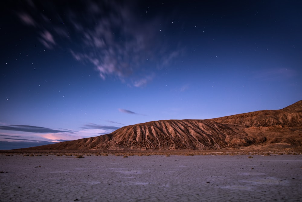 landscape photography of mountain