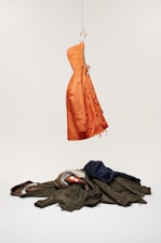 orange textile